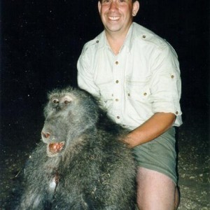 Chacma Baboon Hunted in Namibia