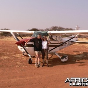 Plane on Runway