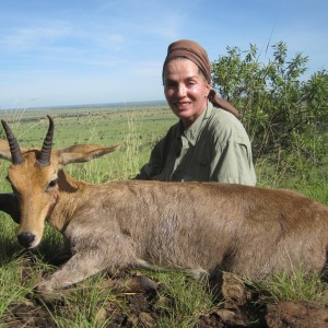 Hunting Chandler's Mountain Reedbuck Uganda
