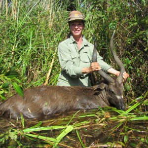 Hunting Ssese Island Sitatunga in Uganda