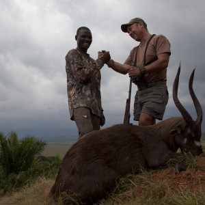 Hunting Ssese Island Sitatunga in Uganda