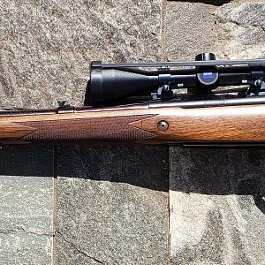 Custom Winchester M70 Alaskan 375 H&H Rifle w/CRF