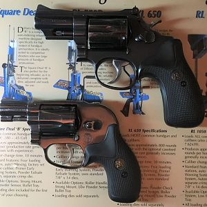 Smith & Wesson Model 19 Revolver & Smith & Wesson Model 49 Bodyguard Revolver