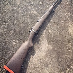375 Ruger 77 African Rifle With McMillan