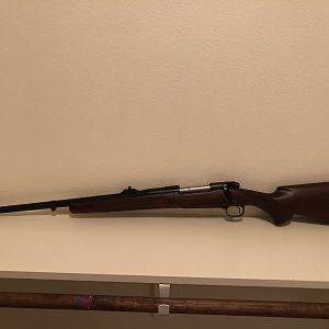 Left hand Winchester 375 H&H Rifle