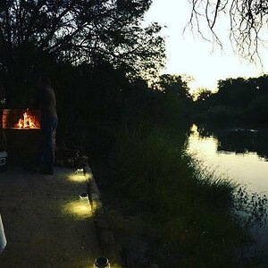 Barbecue at the Limpopo River