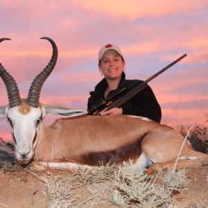 My wifes awesome springbok