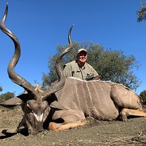 Hunting Old Kudu Bull South Africa