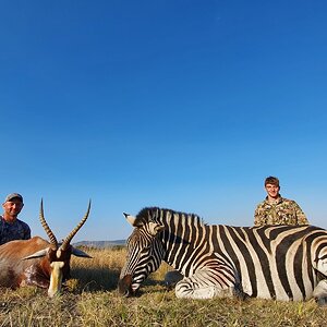 Blesbok & Zebra Hunt Eastern Cape South Africa