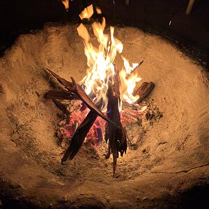 Firepit At Camp Zimbabwe