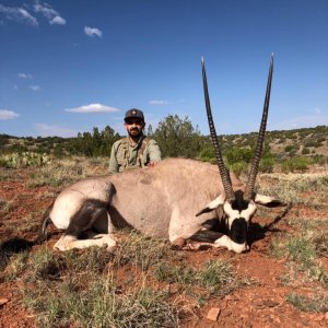 Gemsbok Hunt New Mexico