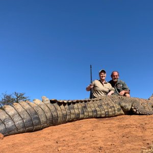 13 Feet Crocodile Hunting South Africa