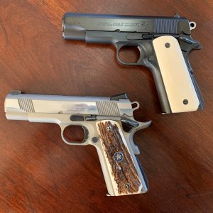 Colt Commander 38 Super & Colt Commander 9MM Handguns