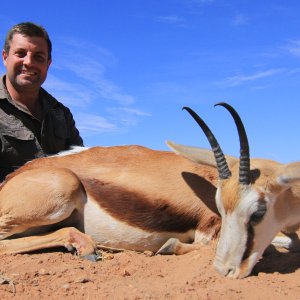 Springbok Hunting Bushmanland Namibia