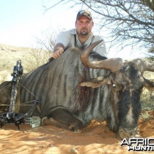Bowhunting Wildebeest