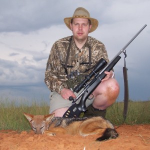Hunting Jackal Kimberley South Africa