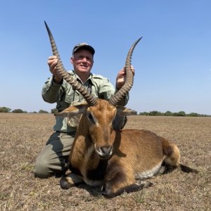 24 Inch Black Lechwe Hunting Zambia