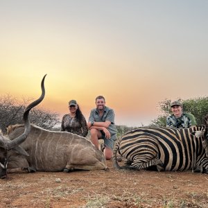 Kudu & Zebra Hunt South Africa