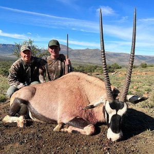 Gemsbok Hunt Karoo South Africa