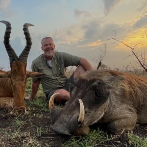 Lelwel Hartebeest & Warthog Hunt Uganda