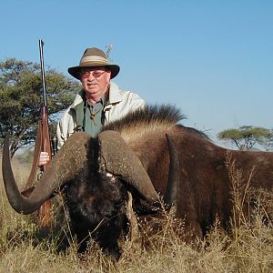 Hunting Black Wildebeest in Namibia