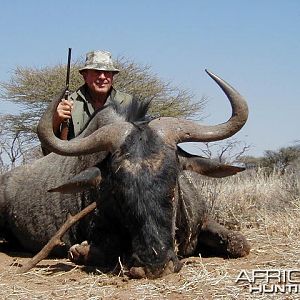 Hunting Blue Wildebeest in Namibia