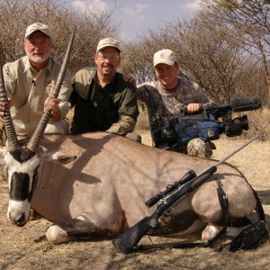 Hunting Gemsbok in Namibia