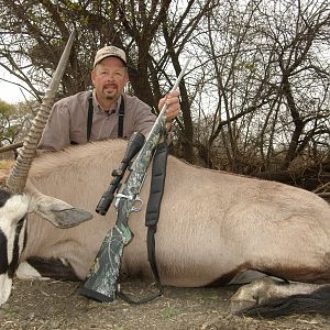 Hunting Gemsbok in Namibia