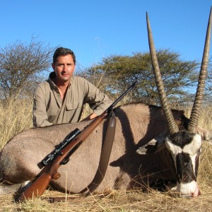 Hunting Gemsbok in Namibia