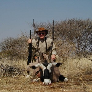 Hunting Gemsbok in Namibia