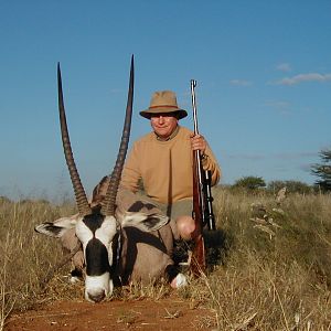 Hunting Gemsbok in Namibia