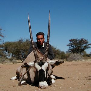 Hunting Gemsbok in Namibia