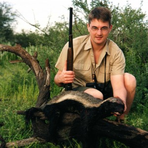 Honey badger, Namibia 2004
