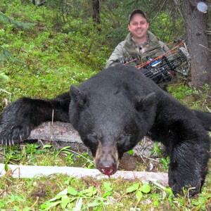 Nice bear taken with archery tackle