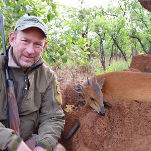Red Flanked Duiker hunted in CAR