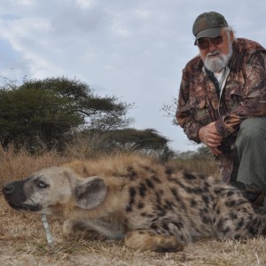 Hunting Hyena with Wintershoek Johnny Vivier Safaris in SA