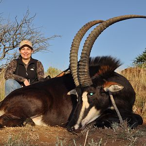 Hunting Sable with Wintershoek Johnny Vivier Safaris in SA