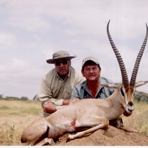 Hunting Grants Gazelle with Wintershoek Johnny Vivier Safaris in SA