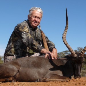 Hunting Black Impala with Wintershoek Johnny Vivier Safaris in SA