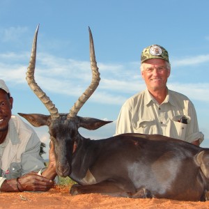 Hunting Black Impala with Wintershoek Johnny Vivier Safaris in SA