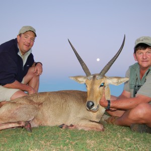 Hunting Reedbuck with Wintershoek Johnny Vivier Safaris in SA