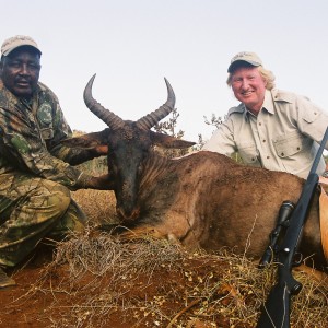 Hunting Tsessebe with Wintershoek Johnny Vivier Safaris in SA