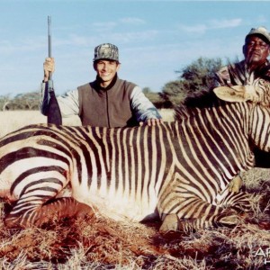 Hunting Mountain Zebra with Wintershoek Johnny Vivier Safaris in SA