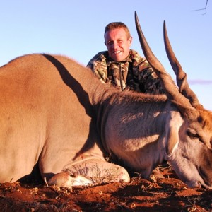 Hunting Eland with Wintershoek Johnny Vivier Safaris in SA