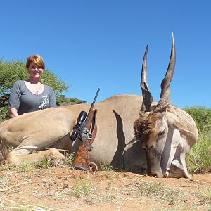 Hunting Eland with Wintershoek Johnny Vivier Safaris in SA