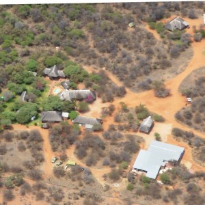 Camp from the air