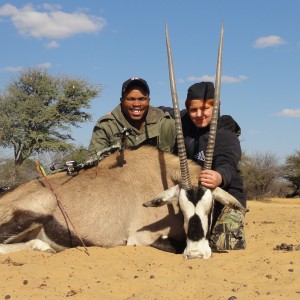 Gemsbok Kalahari Hunt