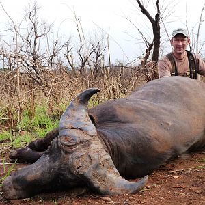 Buffalo hunted in Central African Republic with CAWA