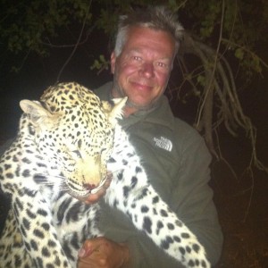 Leopard hunted in Zimbabwe