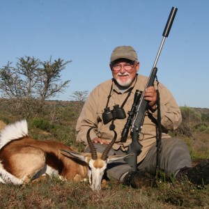My Father with his Springbok